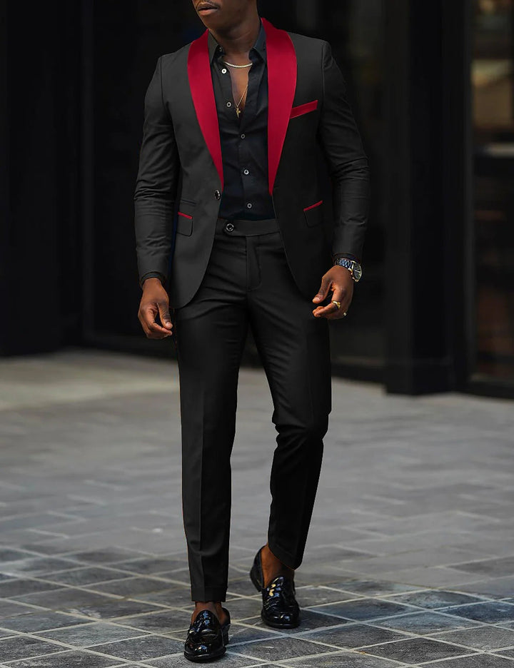 Men's Single Button Suit