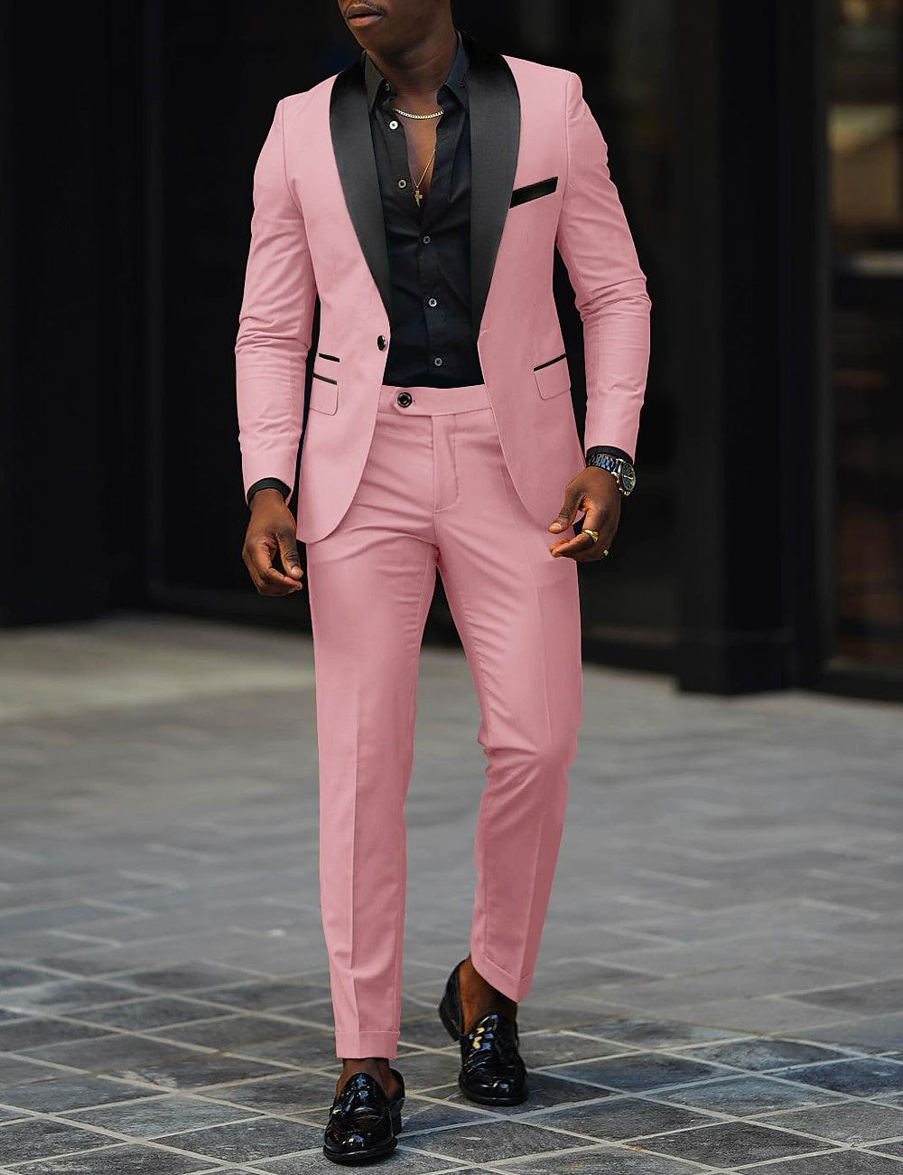 Men's Single Button Suit
