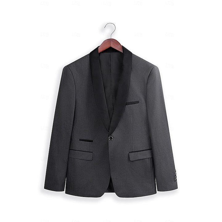 Men's Single Button Suit