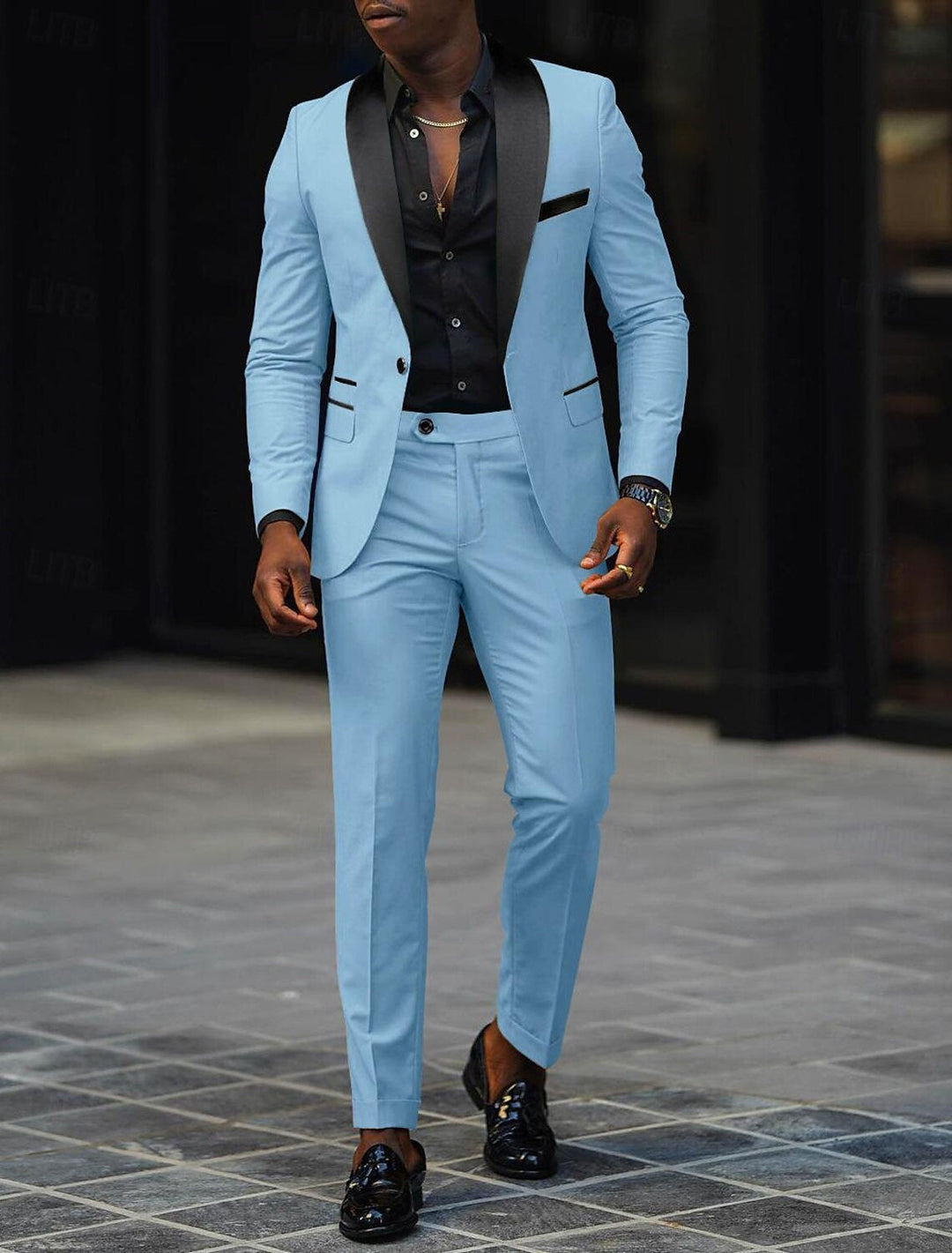 Men's Single Button Suit