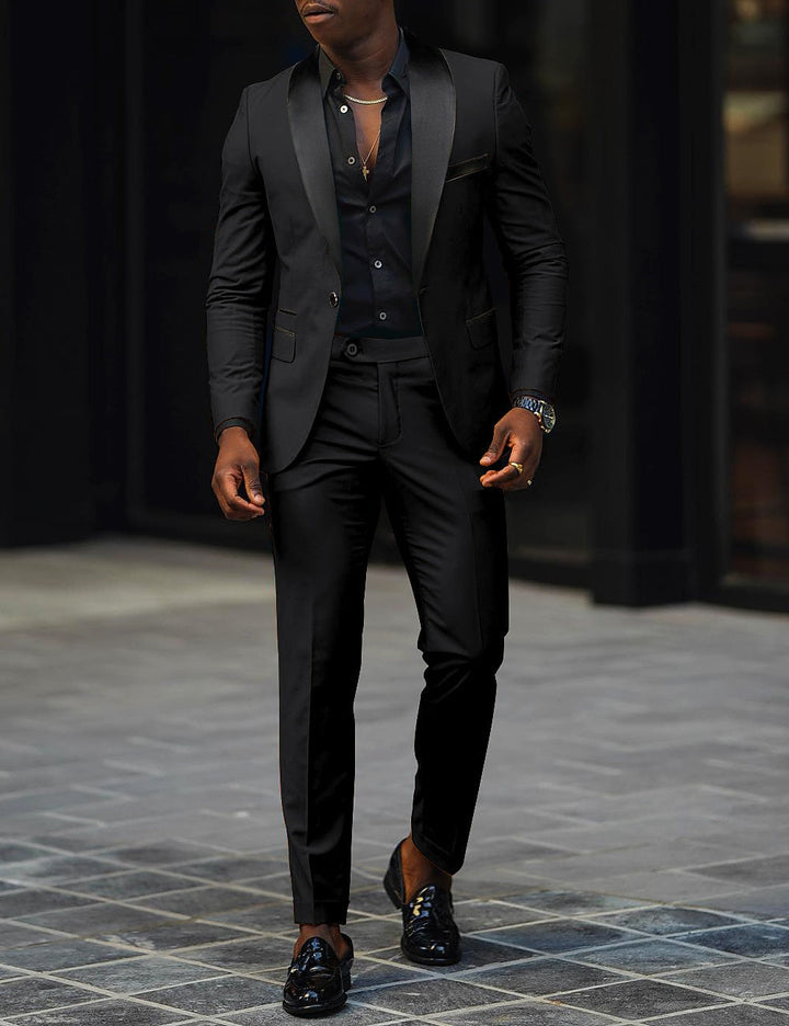 Men's Single Button Suit