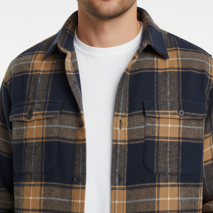 Men's Brushed Flannel Shirt