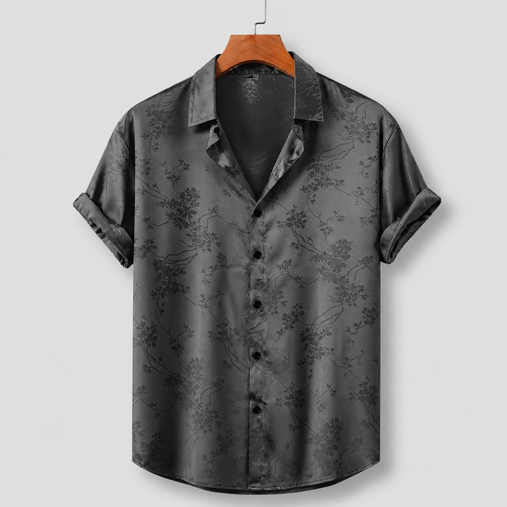 Men's Floral Short Sleeve Shirt