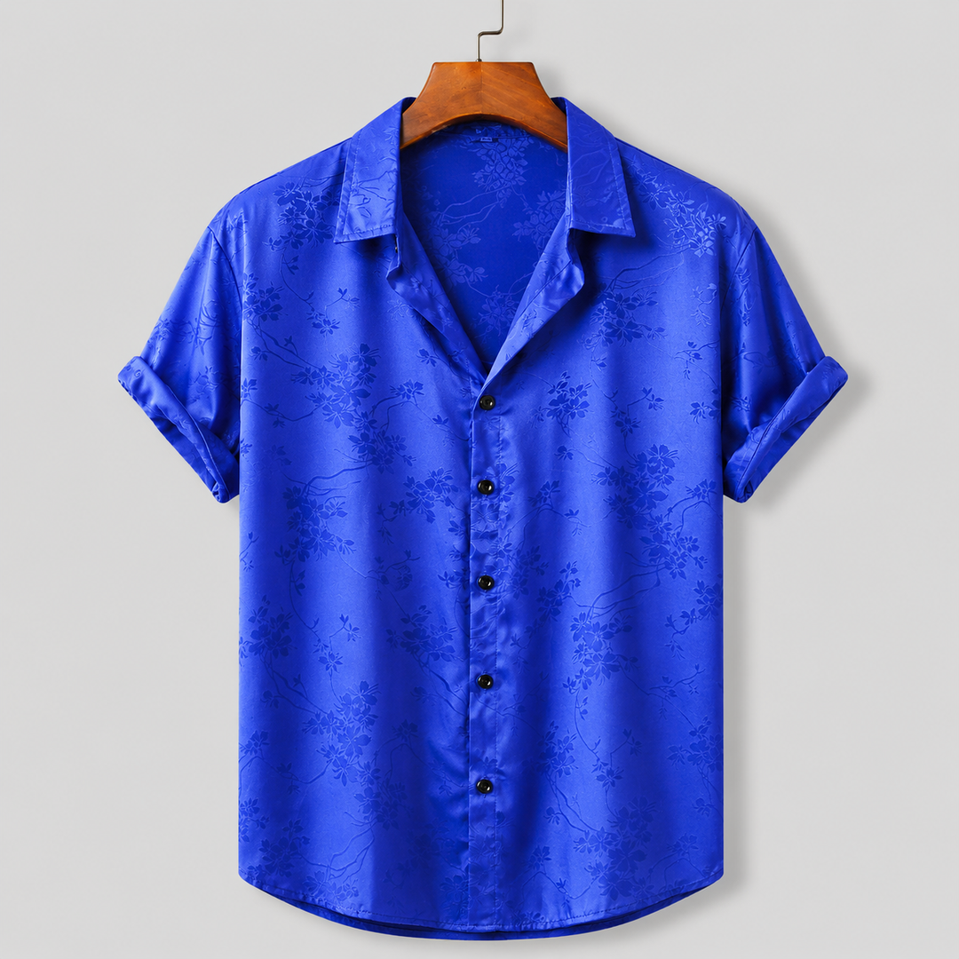 Men's Floral Short Sleeve Shirt