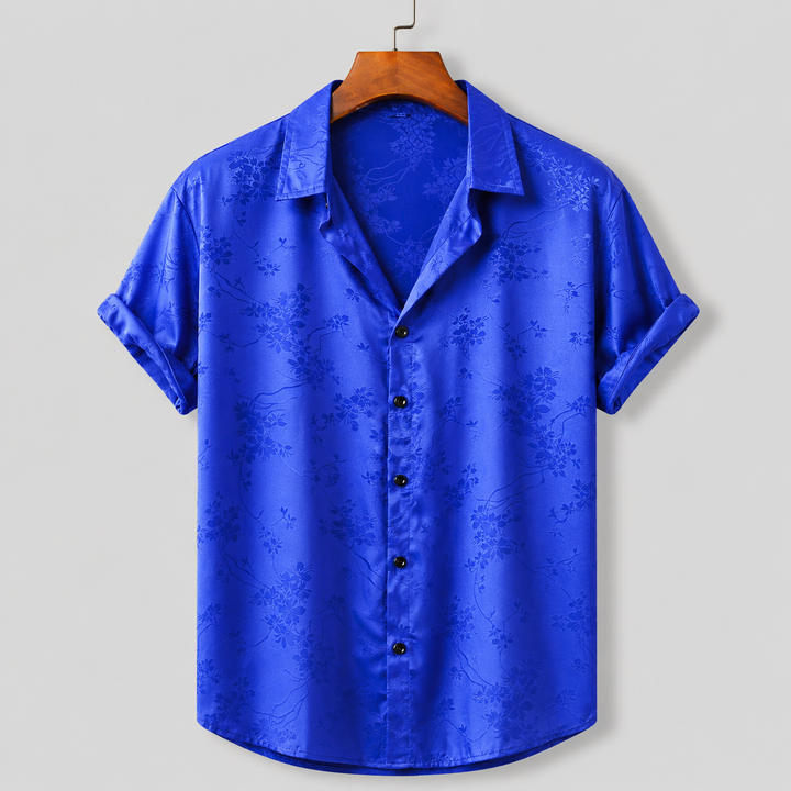Men's Floral Short Sleeve Shirt