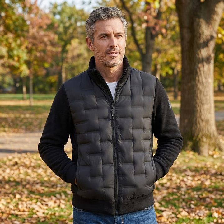 Men's Elegant Quilted Winter Jacket