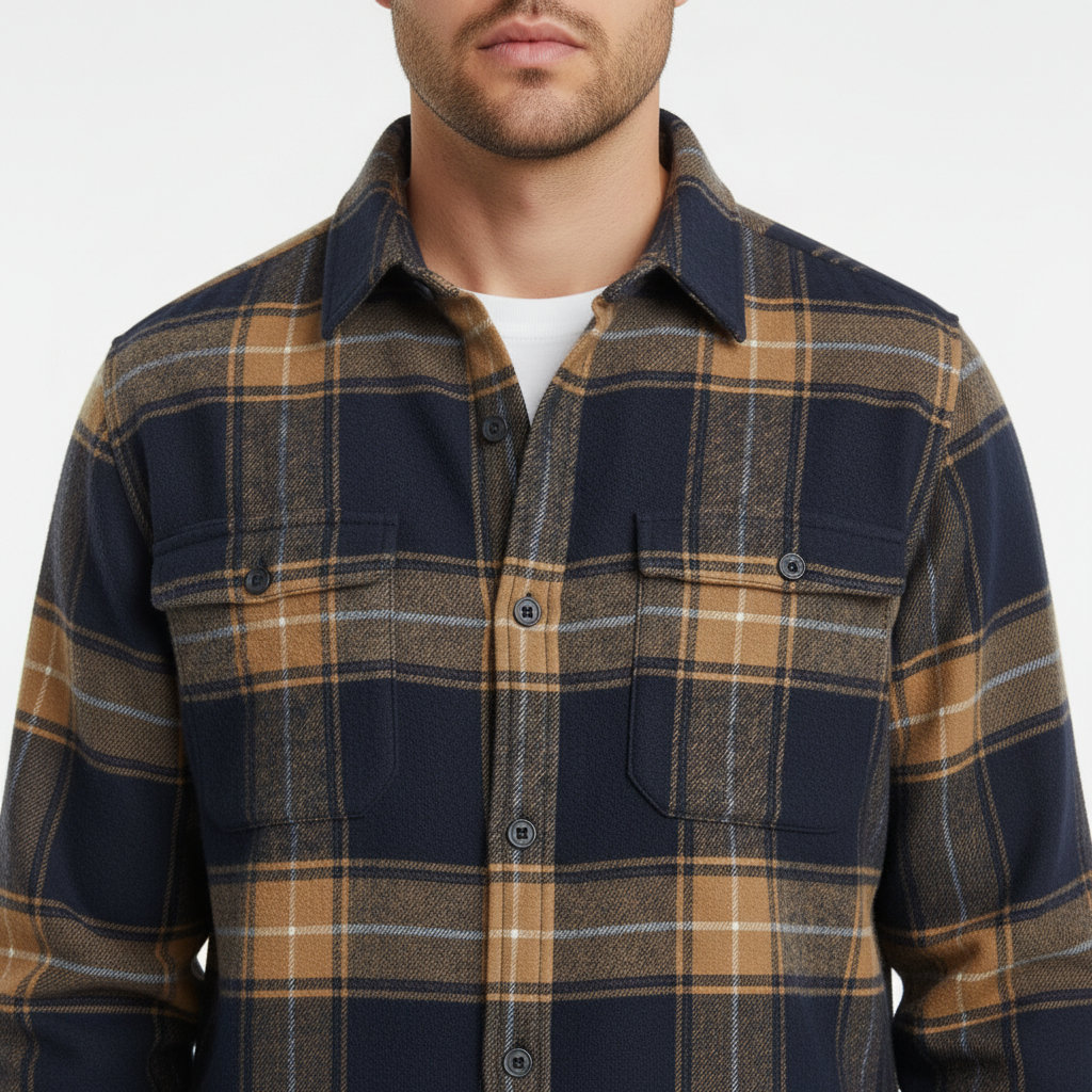 Men's Brushed Flannel Shirt