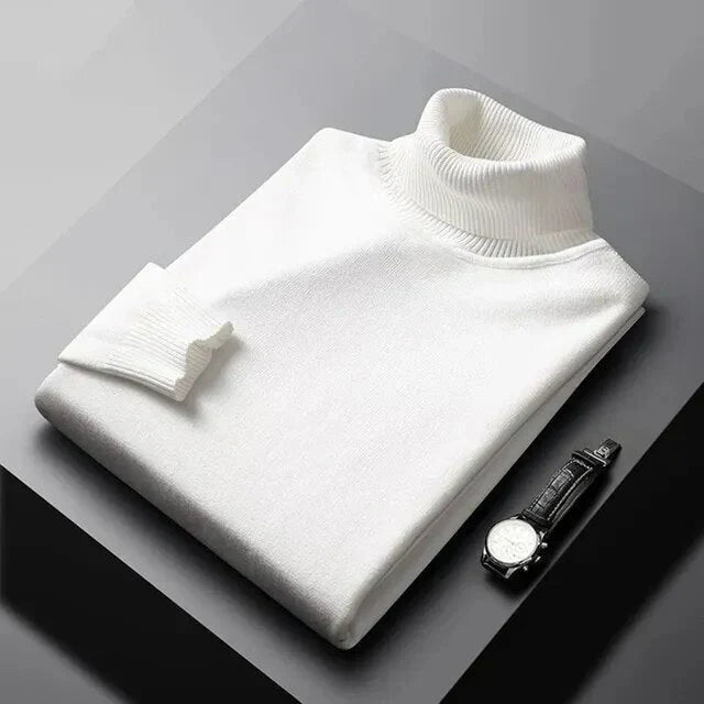Men's Classic Turtleneck PUllover