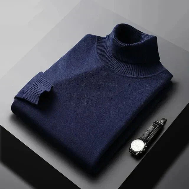 Men's Classic Turtleneck PUllover