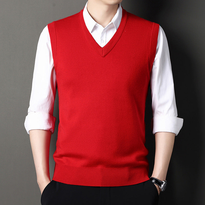 Men's V-Neck Sweater Vest