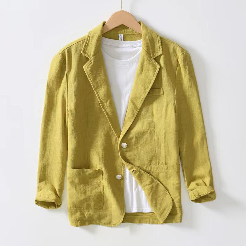 Men's Lapel Cotton Jacket