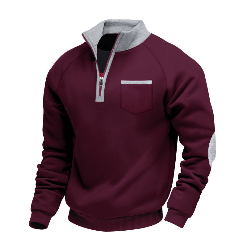 Men's Fleece PUllover with Half Zip