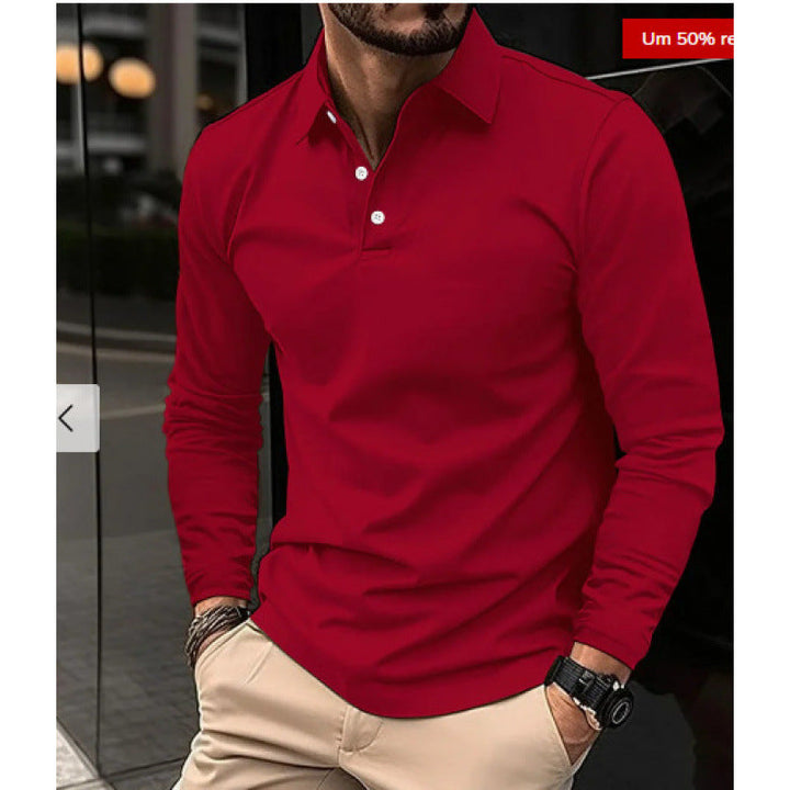 Men's Stretch Long Sleeve T-Shirt