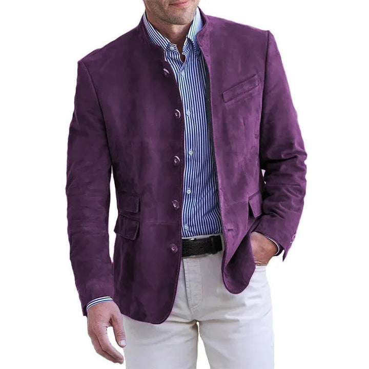 Men's Brushed Suede Jacket