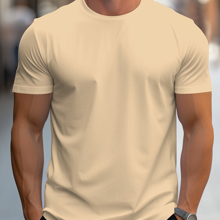 Men's Basic Crew Neck T-Shirt