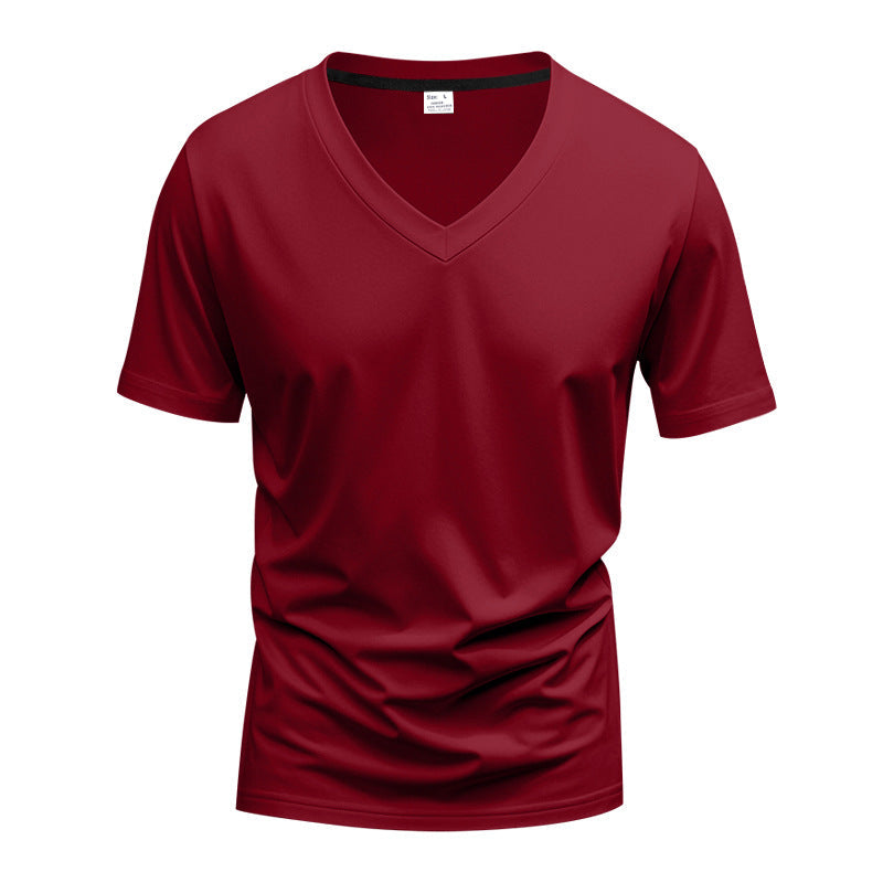 Men's Casual V-Neck T-Shirt