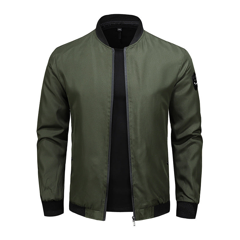 Men's Baseball Zipper Jacket