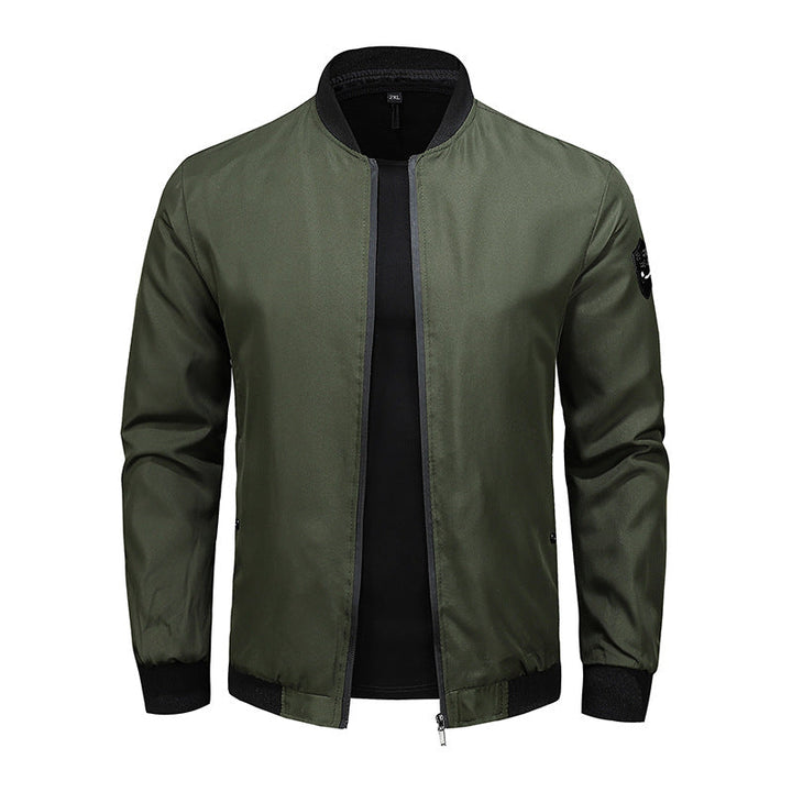 Men's Baseball Zipper Jacket