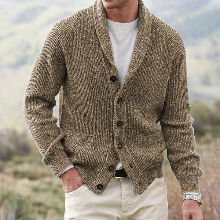 Men's Button Knit Cardigan