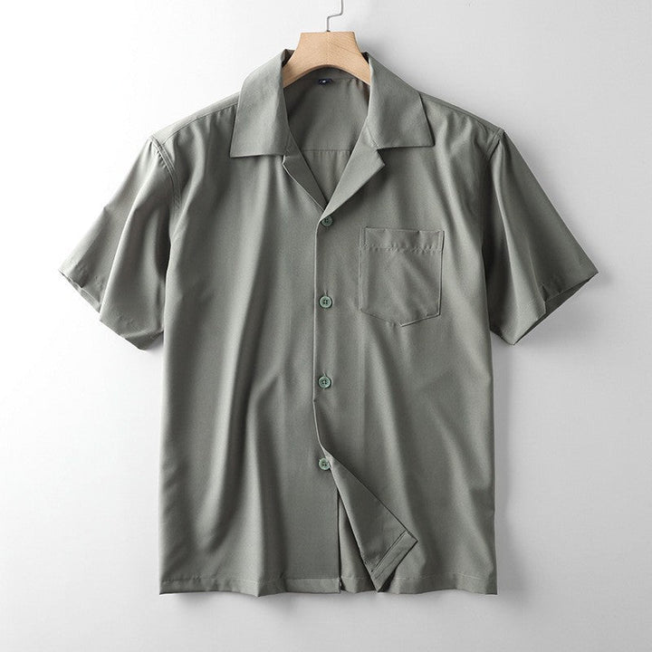 Men's Cuban Collar Summer Shirt