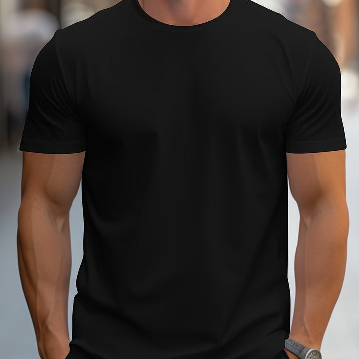 Men's Basic Crew Neck T-Shirt