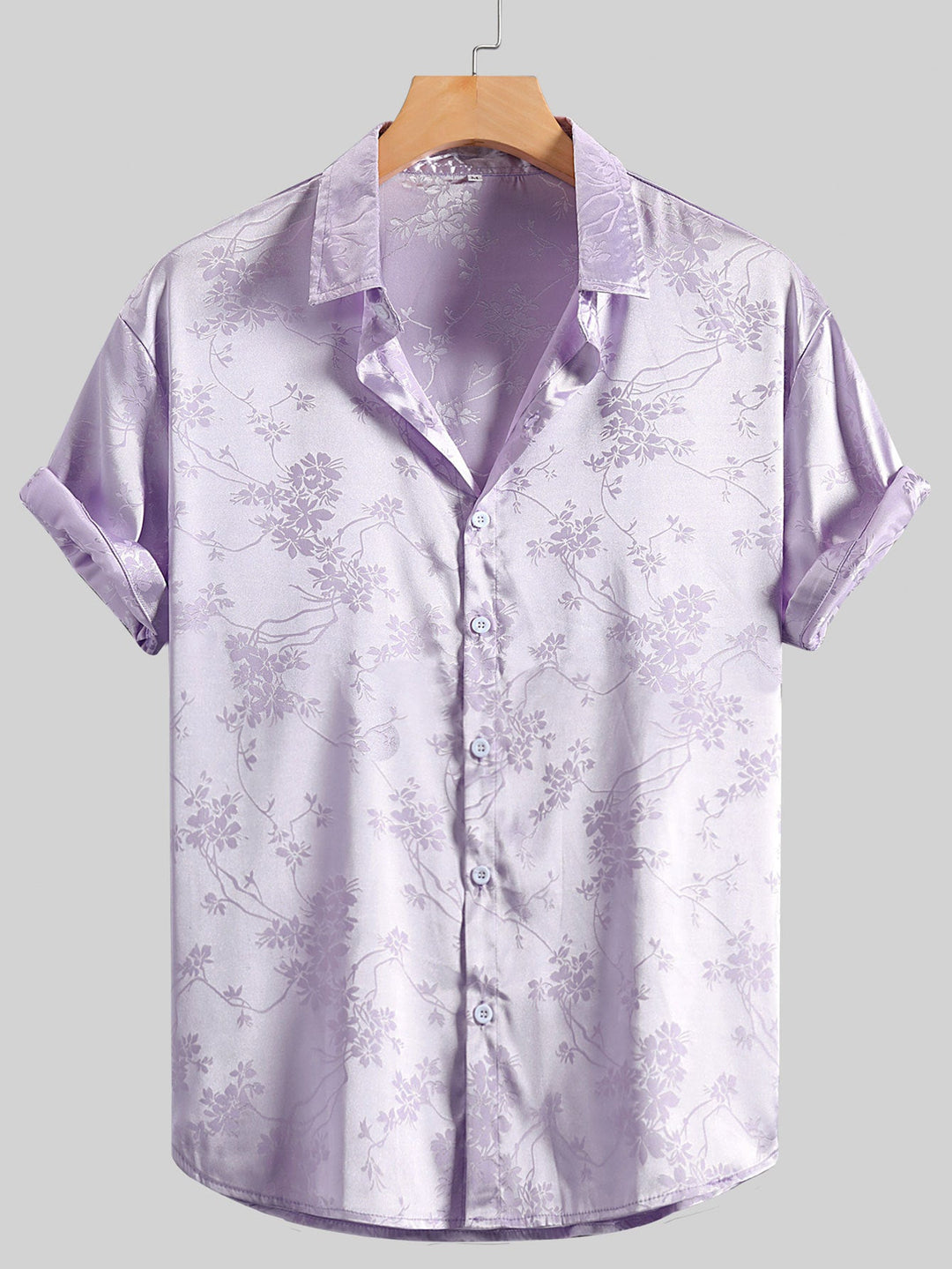 Men's Floral Short Sleeve Shirt