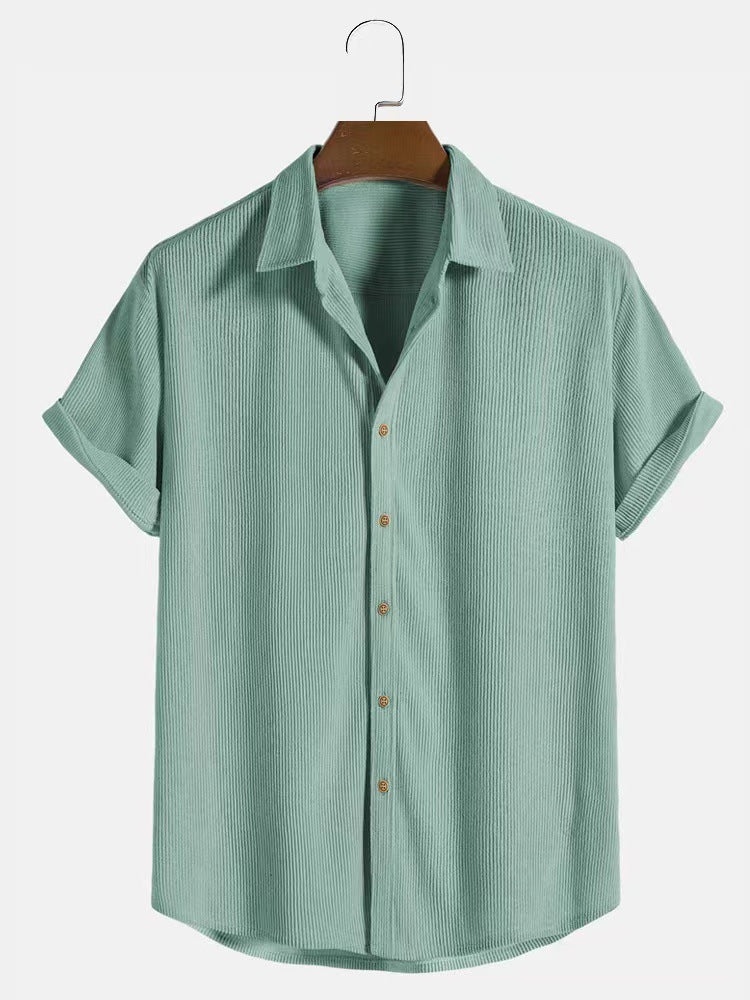 Men's Short Sleeve Cuban Shirt