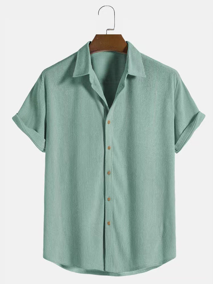 Men's Short Sleeve Cuban Shirt