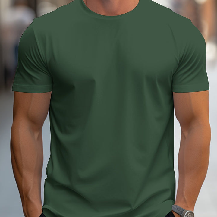 Men's Basic Crew Neck T-Shirt