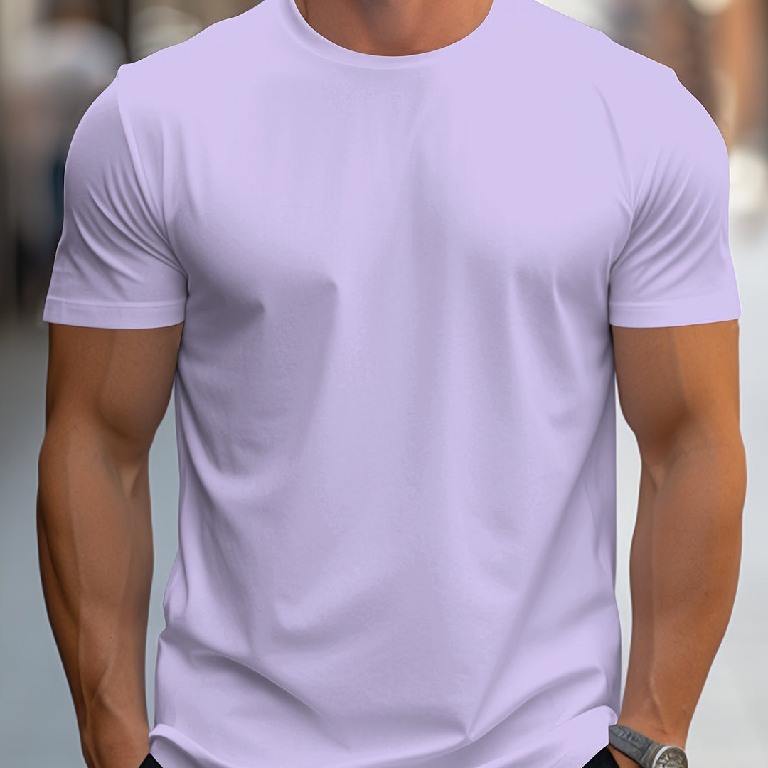 Men's Basic Crew Neck T-Shirt