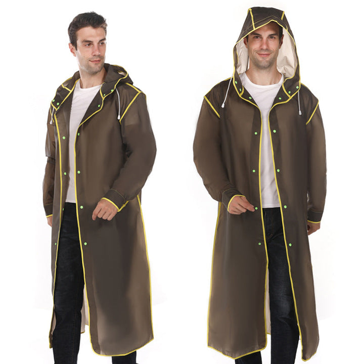 Men's Long Raincoat