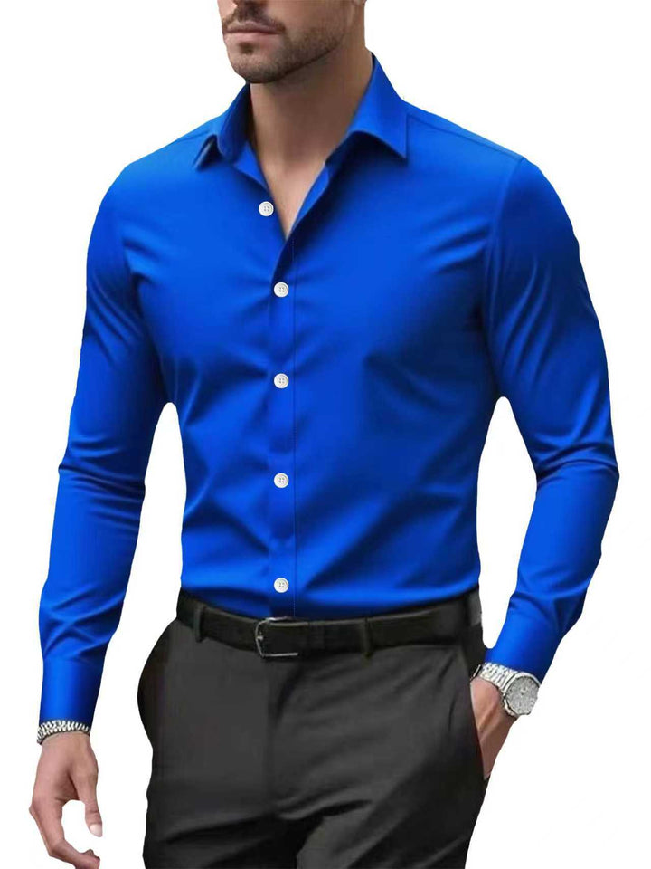 Men's Elastic Business Shirt