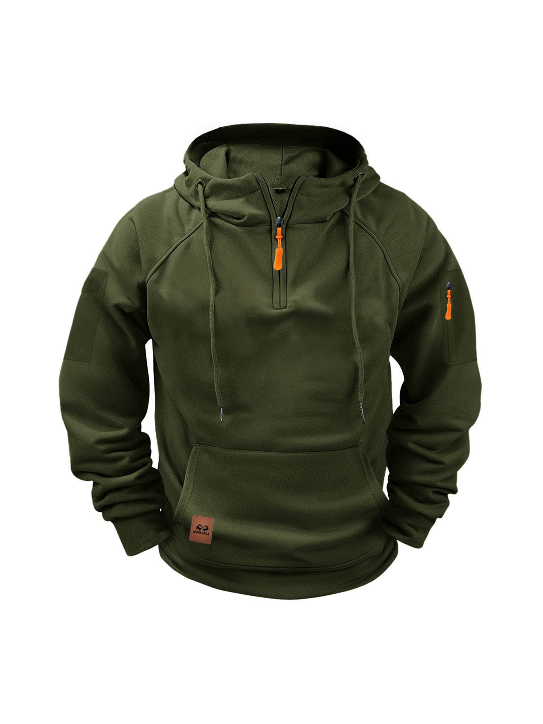 Men's Half Zip Hooded Sweatshirt