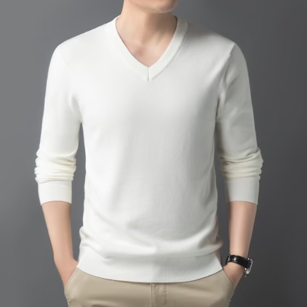 Men's V Neck Sweater