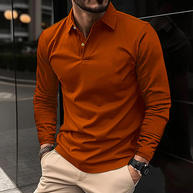 Men's Stretch Long Sleeve T-Shirt