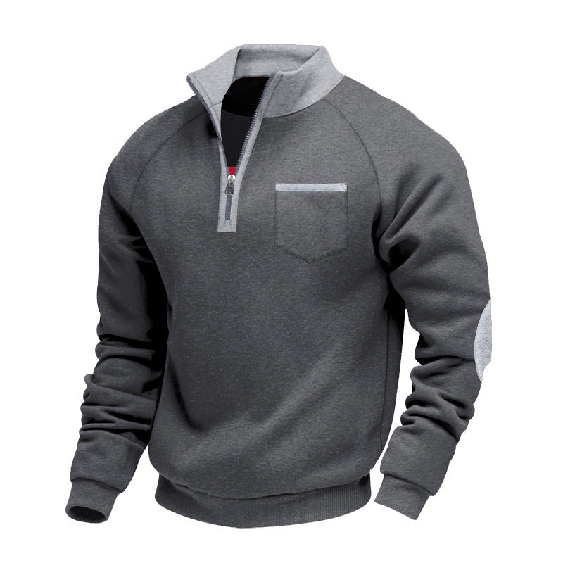 Men's Fleece PUllover with Half Zip
