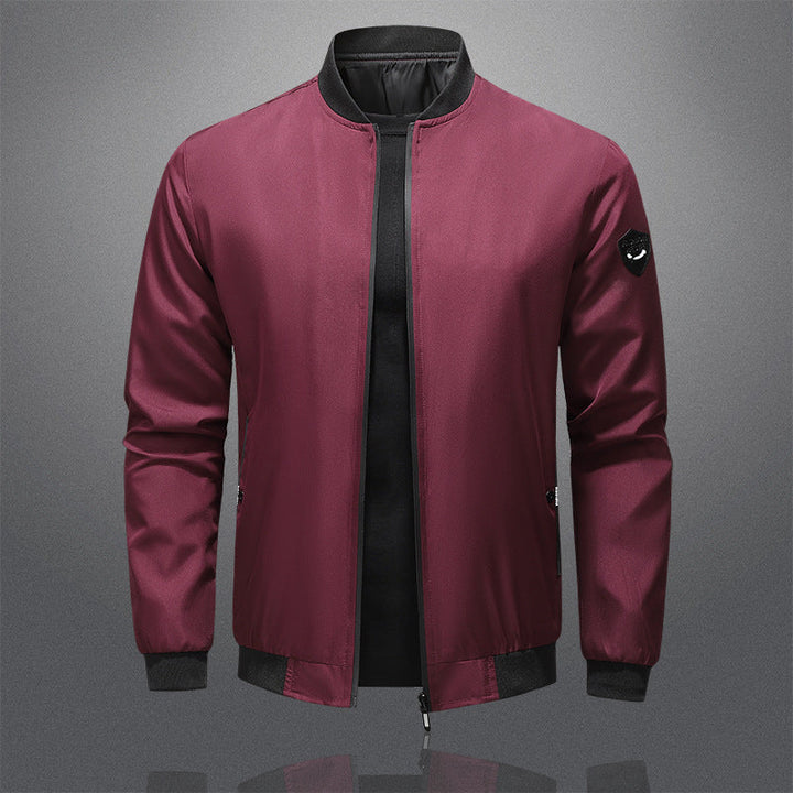Men's Baseball Zipper Jacket