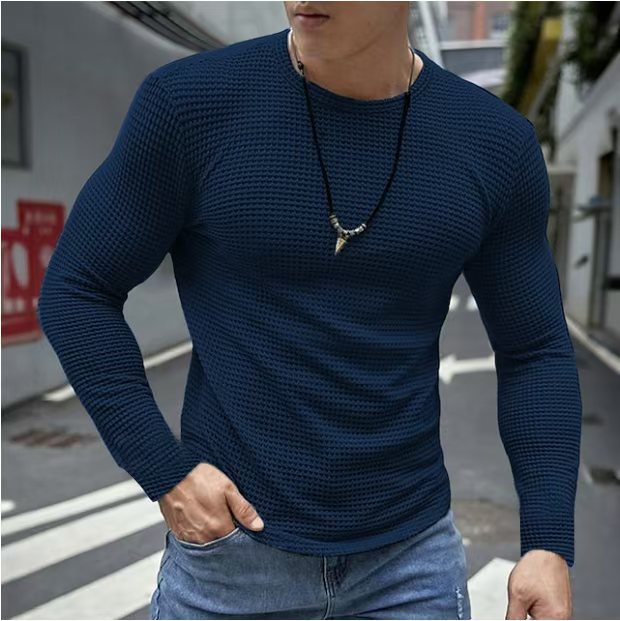 Men's Slim Knit Shirt