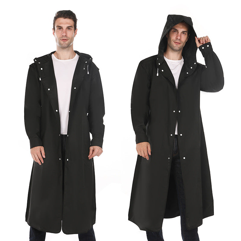 Men's Long Raincoat
