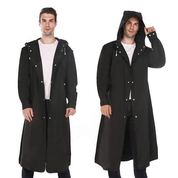 Men's Long Raincoat