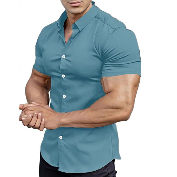 Men's Solid Color Shirt