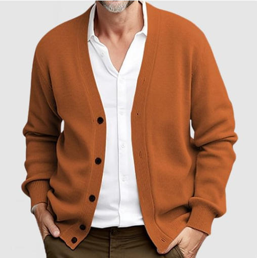 Men's Knit Stand Collar Blazer