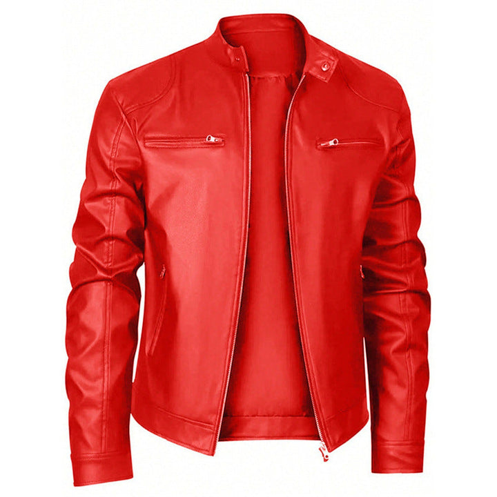 Men's Stand Collar Zip Coat