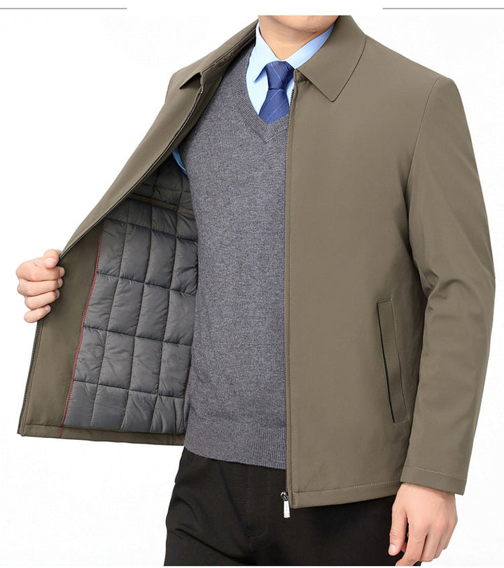 Men's Thick Lapel Jacket