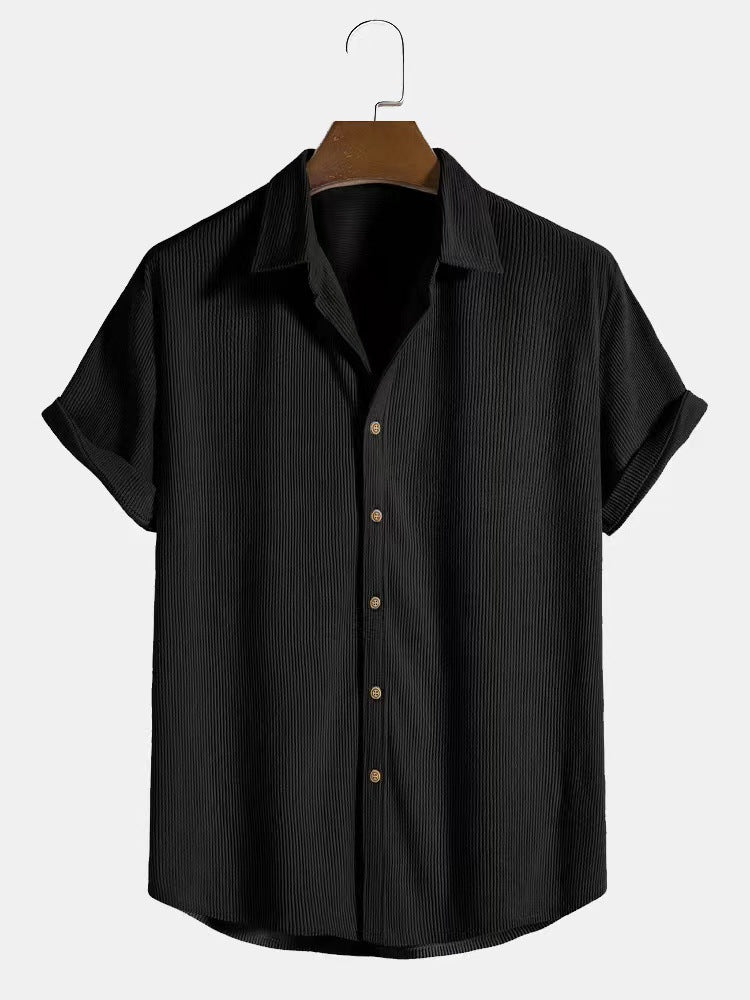 Men's Short Sleeve Cuban Shirt
