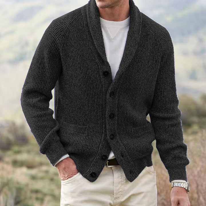 Men's Button Knit Cardigan