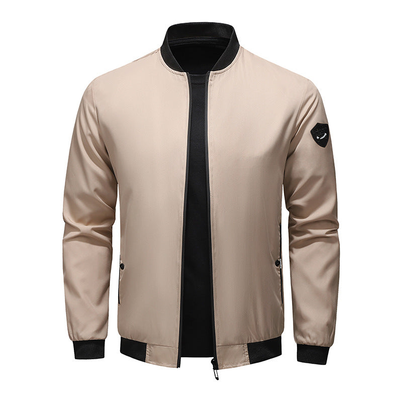 Men's Baseball Zipper Jacket