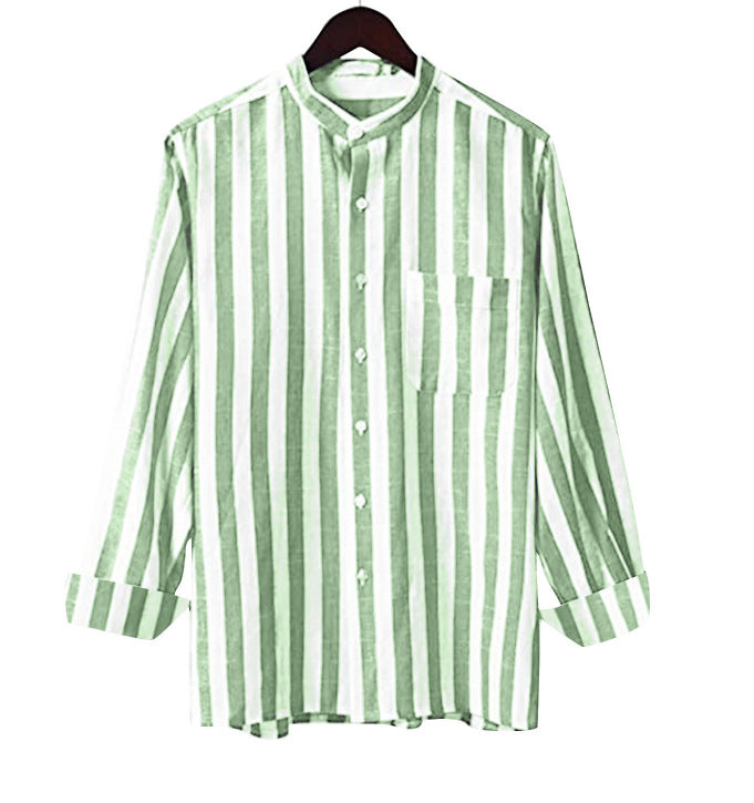 Men's Striped Summer Shirt