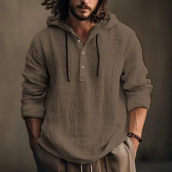 Men's Relaxed Henley Shirt