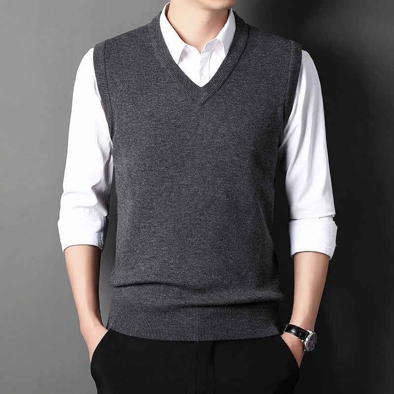 Men's V-Neck Sweater Vest